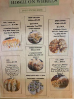Hoshi Japanese Express Fulton menu