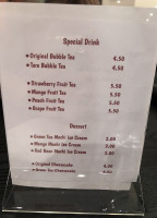 Maple Ramen menu