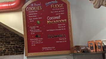 Mattheessen's Ice Cream, Cookies, Fudge menu