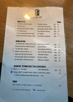 Footprint Wine Tap menu