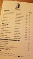 Footprint Wine Tap menu