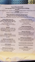 Bonfire Craft Kitchen Tap House menu