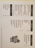 Peru Wok Cuisine menu