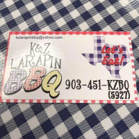 K&z Larapin Bbq logo