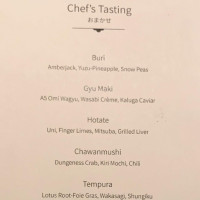 Chikarashi Isso menu