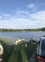 The Lake House Kitchen outside