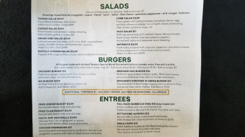 Orchard Tavern West menu