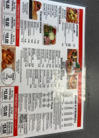 Mannie's Pizza menu