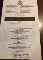 Dab's Bistro menu