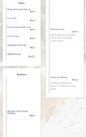 Dab's Bistro menu
