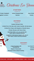 Dab's Bistro menu
