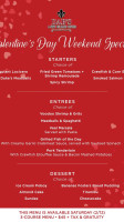 Dab's Bistro menu