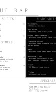 Taco Maya menu