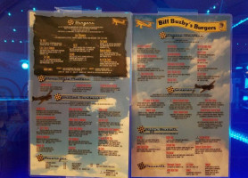 Biff Buzby's Burgers menu