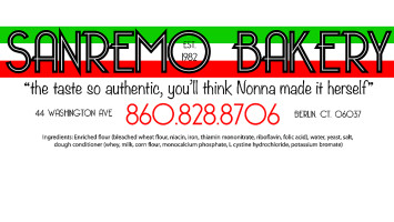 Sanremo Bakery Pastry Shop logo
