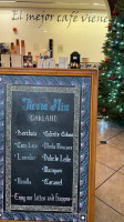 Tierra Mia Coffee menu