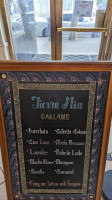 Tierra Mia Coffee menu