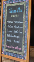 Tierra Mia Coffee menu