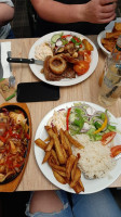 Five Shores Brewing food