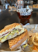 Five Shores Brewing food