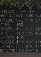 Sapori Italian Bakery Cafe menu