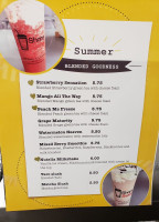 Sharesweet menu