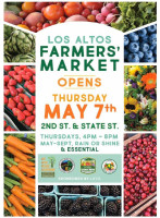 Downtown Los Altos Farmers' Market menu