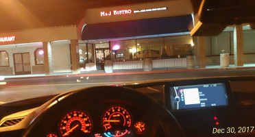 M J Bistro outside