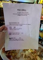 Mack's Grill menu