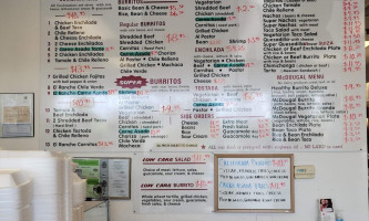 El Rancho Taqueria menu