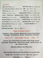 Edon Dairy Treat menu