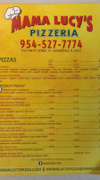 Big Louie's Pizzeria (formerly Known As Mama Lucy's) menu