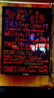 Bamboo menu