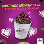 Açaí Com Tapioca Logo
