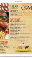 China Cafe menu