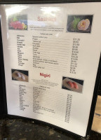 Sushi Cafe menu