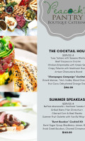 Peacock's Pantry Boutique Catering drink