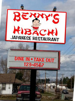 Benny's Hibachi outside