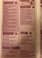 Fiesta Bamba menu