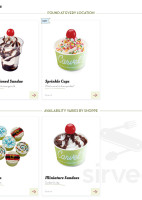 Carvel menu