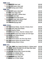 Webster Wok=meyou menu