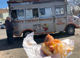 Tony's Hot Dogs food