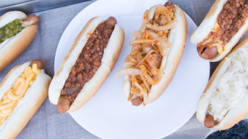Tony's Hot Dogs food