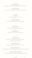 Gravitas menu