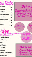 Mama D Soul Food 2 menu