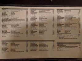 Tanto Japanese Restaurant menu