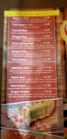 Wasabi Express menu