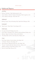 Aretsky's Patroon menu