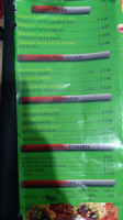 Las Esperanzas menu