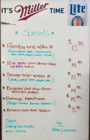 Grain Exchange menu
